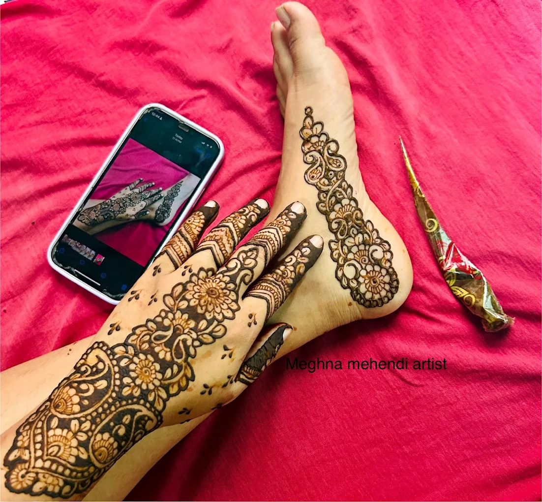 Meghna Mehendi Artist portfolio 2